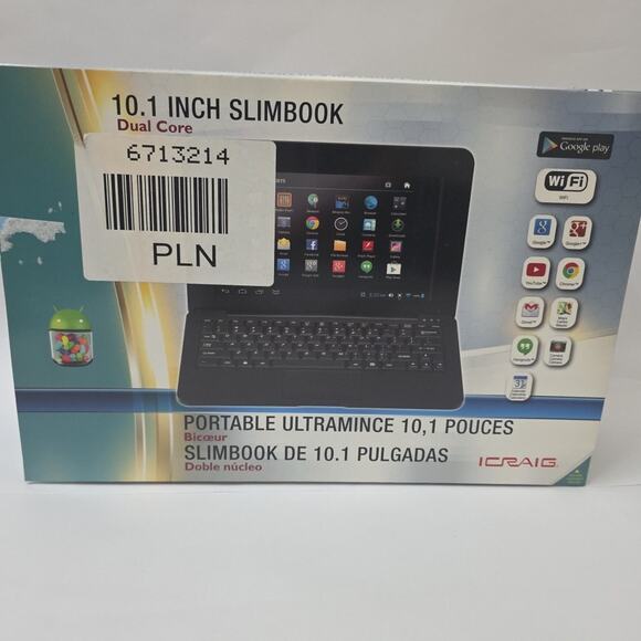 Icraig CLP289 10.1" Dual Core 4GB Slimbook Android Easy To Use WiFi Camera - Picture 2 of 6